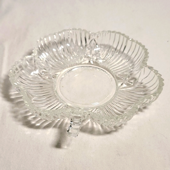 ☘shamrock clover vintage dish ☘